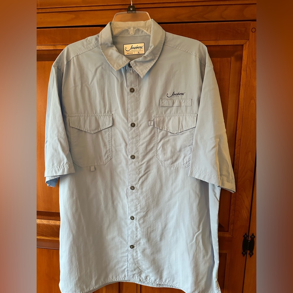 Jawbone men’s short sleeve fishing shirt XL